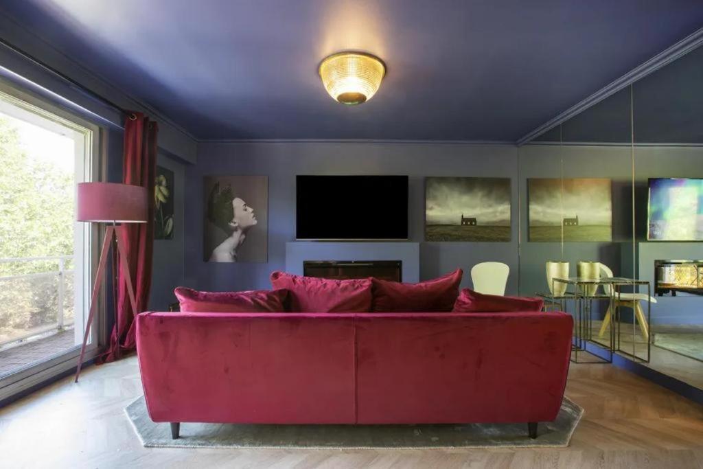 Luxury Paris La Vie En Rose Jacuzzi Terrasse Parking Exterior foto