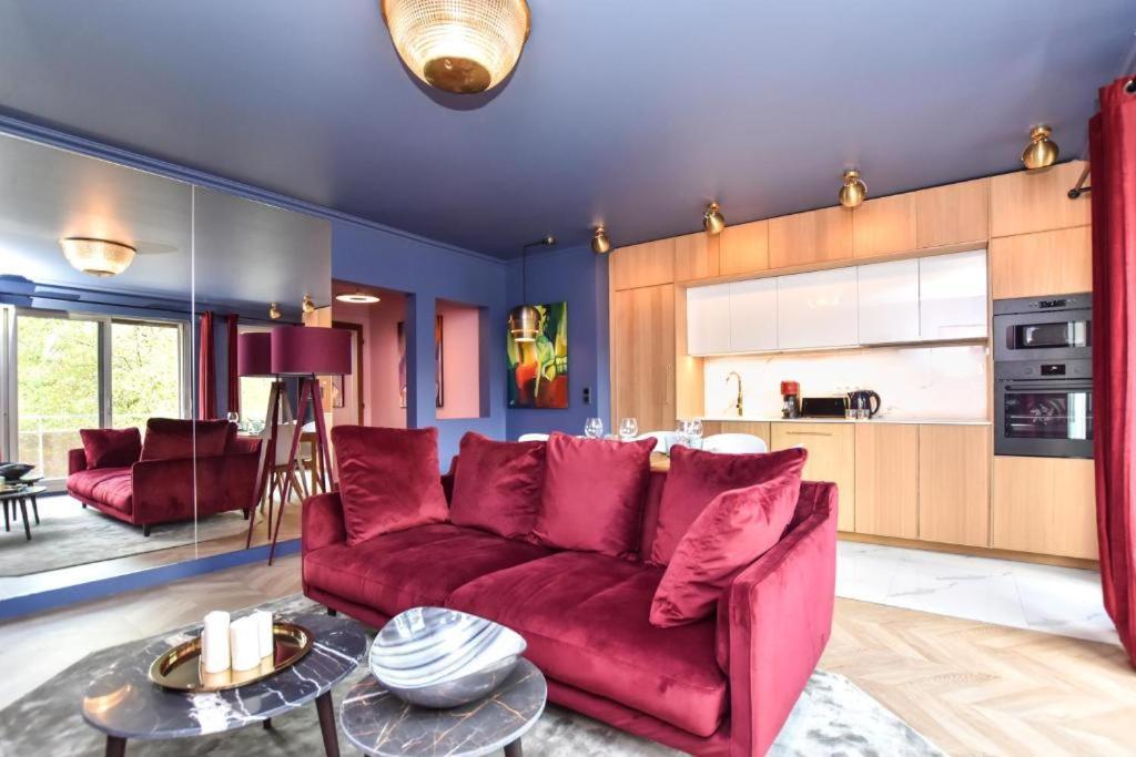 Luxury Paris La Vie En Rose Jacuzzi Terrasse Parking Exterior foto