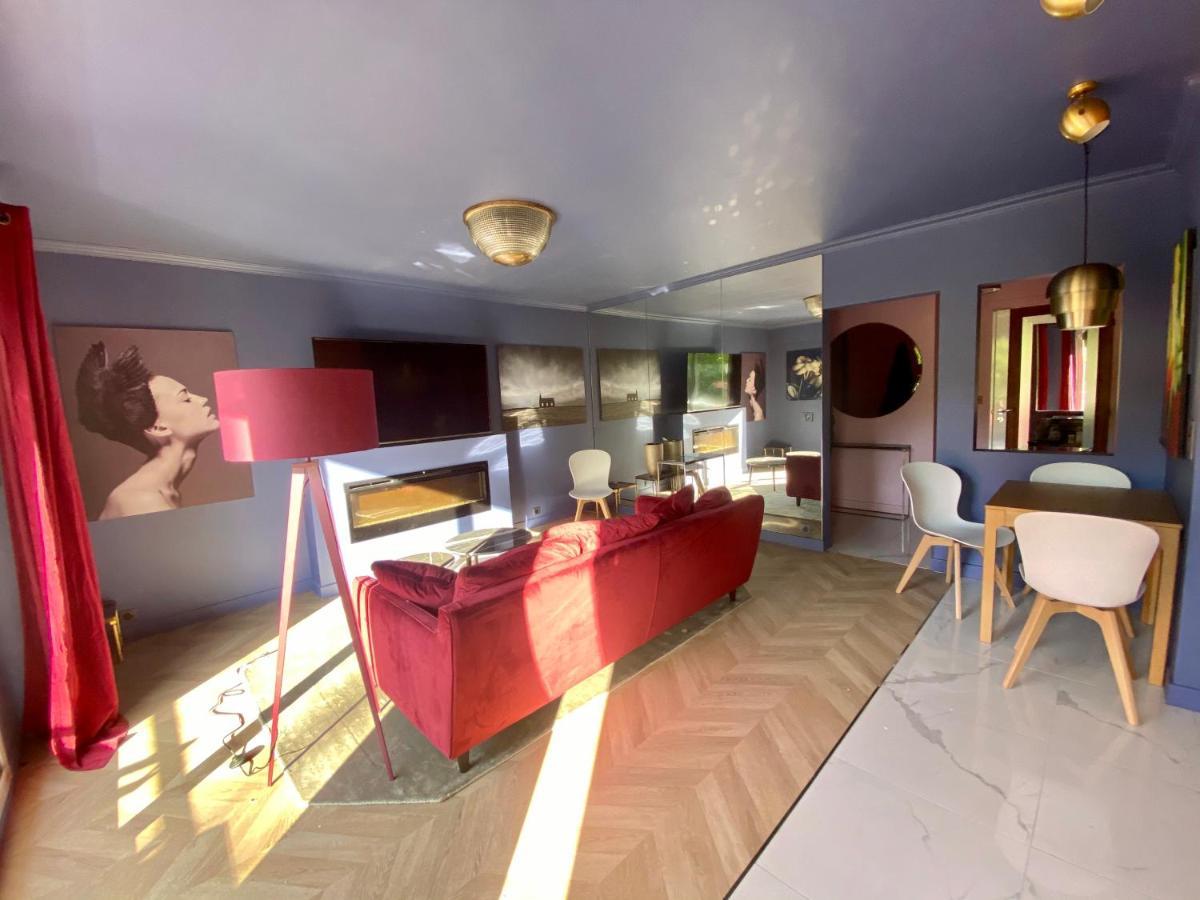 Luxury Paris La Vie En Rose Jacuzzi Terrasse Parking Exterior foto